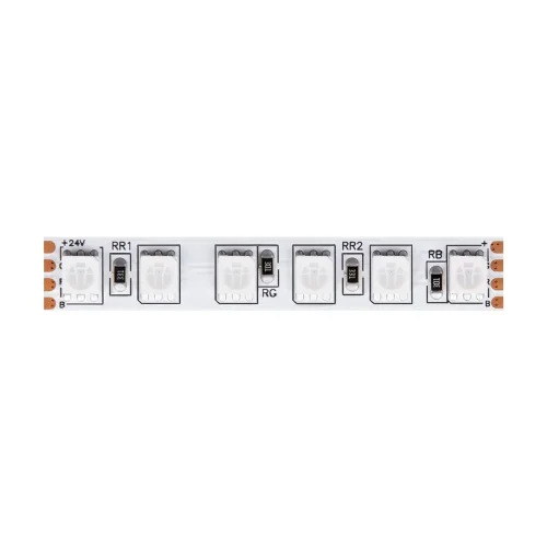 Светодиодная лента 24В 5050 21Вт/м Цветная (RGB) 5м IP20 Black (Черный) 20038 - фото 2