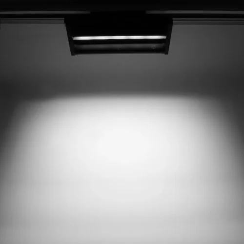 Светодиодный трековый светильник 2L JH-U7 PX1 (220VAC, 2x15W, white 6000K, 45-90°, черный) - фото I