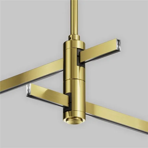 Крепление потолочное Medium двойное 300мм Flarity латунь (Латунь) - фото 3