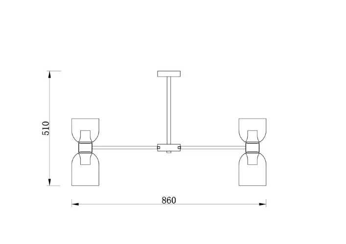 Подвесной светильник Freya FR5203PL-16CH1 (Хром) - фото 2