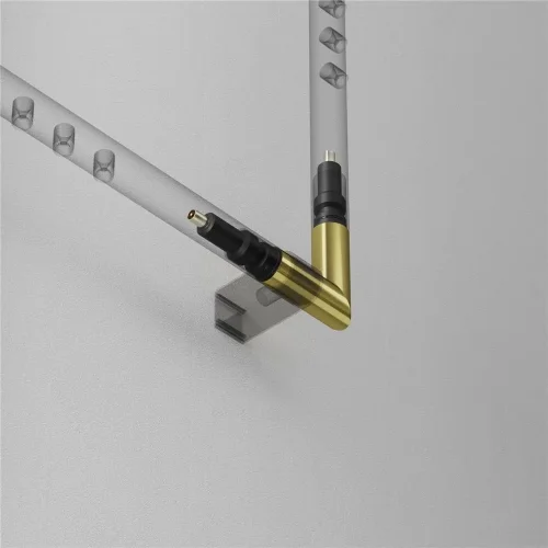 L-образный коннектор для системы Axity (Латунь) - фото 5