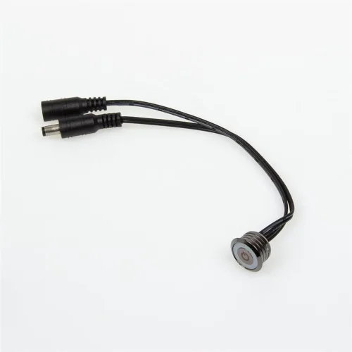 Кнопка-диммер сенсорная YK-CM001 P749 (DC12V 60W, 24V 100W, D20mm, никель синей подсветкой) - фото I