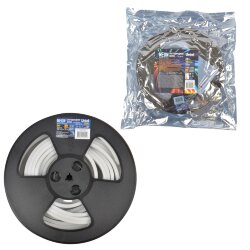ULS-N11-2835-120LED-m-8mm-IP67-DC24V-10W-m-15M-6500K Светодиодная гибкая герметичная лента, NEON, Катушка 15м, в герметичной упаковке, Дневной белый свет 6500K