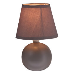 UML-B303 E14 DARK GREY Светильник настольный декоративный под лампу Е14, 40W, Механический выключатель, Темно-серый