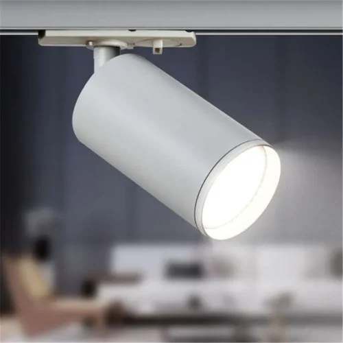 Светильник трековый TR39-GU10 MR16 1ф под лампу WH бел. Эра Б0053309 - фото 4