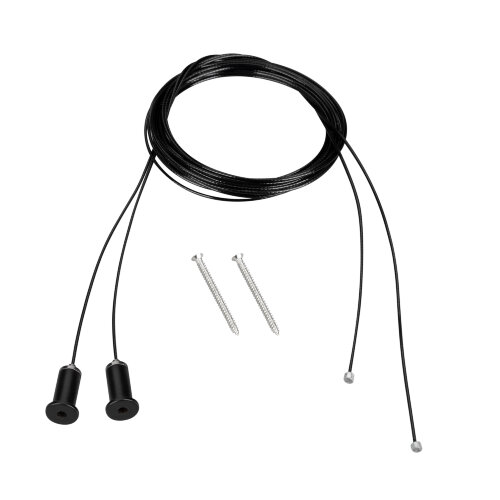 Подвес LINE-D 2х2m Set BLACK (Arlight, Металл) 053523 - фото