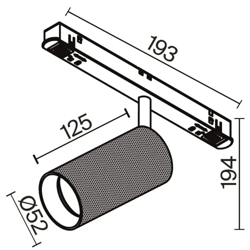 Трековый светильник Artisan Exility 4000K 12Вт 36° (Черный) - фото 12