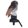 USL-S-829-PM290 BROWN OWL Садовый светильник на солнечной батарее Филин, 1 светодиод, Теплый белый свет, 1xАA Ni-Mh аккумулятор в-к, IP44, TM Uniel - фото 3