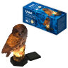 USL-S-829-PM290 BROWN OWL Садовый светильник на солнечной батарее Филин, 1 светодиод, Теплый белый свет, 1xАA Ni-Mh аккумулятор в-к, IP44, TM Uniel - фото 12
