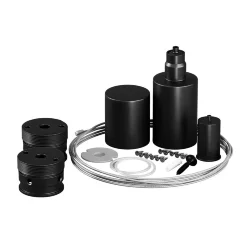 Набор для вертикального подвесного монтажа Nemo D25 черный (Черный)