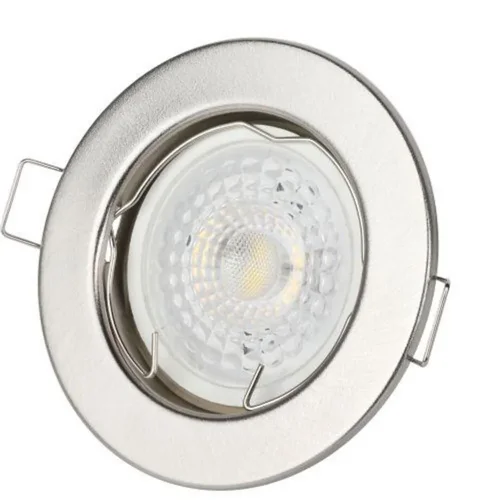 Светильник точечный ST1 SN 50Вт MR16 12В штампован. сатин никель ЭРА C0043800 - фото 6