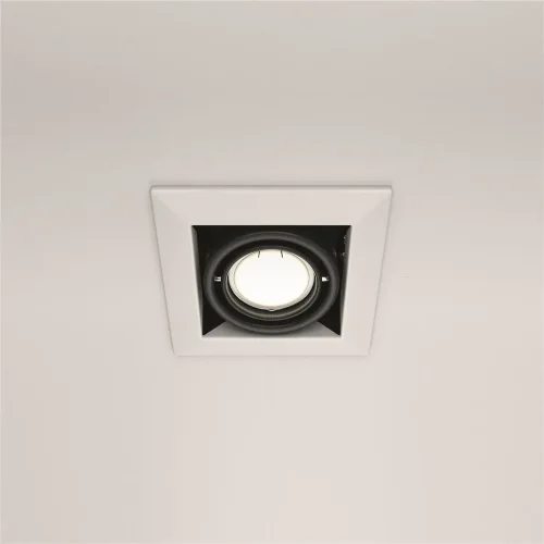 Встраиваемый светильник Metal Modern GU10 1x10Вт (Белый) - фото 6