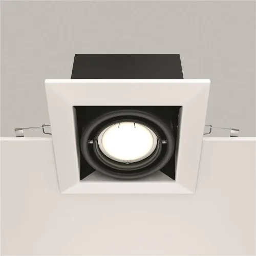 Встраиваемый светильник Metal Modern GU10 1x10Вт (Белый) - фото 7