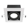 Встраиваемый светильник Металл Модерн / Metal Modern 1*GU10 10 Вт (Белый) DL008-2-01-W - фото