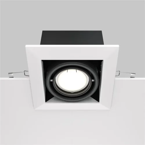 Встраиваемый светильник Металл Модерн / Metal Modern 1*GU10 10 Вт (Белый) DL008-2-01-W - фото 12