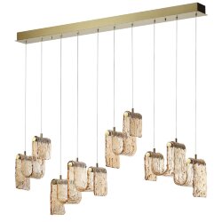 Люстра линейная «ODEON LIGHT» 5105/52L, серия: FLOW