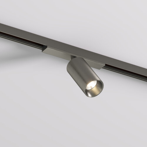 DK5740-DN Светильник для трека SHINE SPOT со светодиодом, D35*H70, 48V DC, 6W, RA?90, 3000K, IP20, темный никель, алюминий.