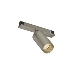 Светильник для трека SHINE SPOT со светодиодом, D35*H70, 48V DC, 6W, RA?90, 3000K, IP20, темный никель, алюминий, Denkirs DK5740-DN
