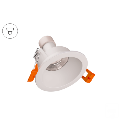 Рамка для LED модуля POINT (RAL9003 — MR16/GU10)