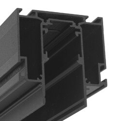 Шинопровод SY-LINK-IZI-2.5-BL, шинопровод встраиваемый в натяжной потолок, 48В, черный, 2,5м, SY-LINK-IZI-2.5-BL 023213