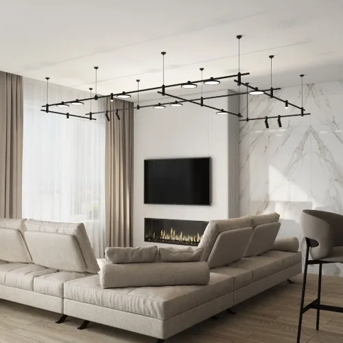 Esthetic Magnetic Трековый светильник 10W 3000K (чёрный) 85125/01 - фото 4