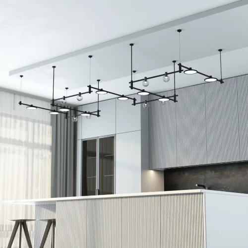 Esthetic Magnetic Трековый светильник 10W 3000K (чёрный) 85125/01 - фото 6