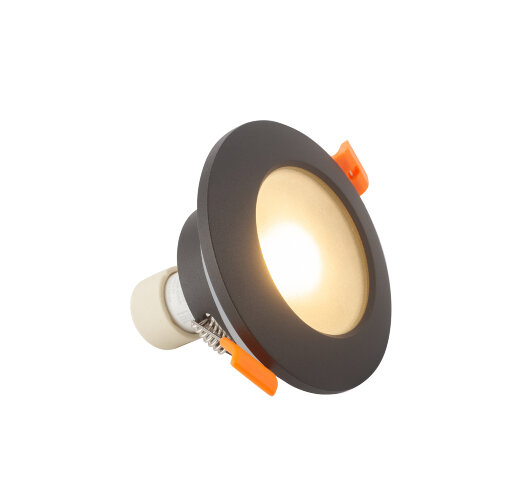 DK3016-BK Встраиваемый светильник влагозащ., IP 65, 50 Вт, GU10, черный, алюминий. Фото 3