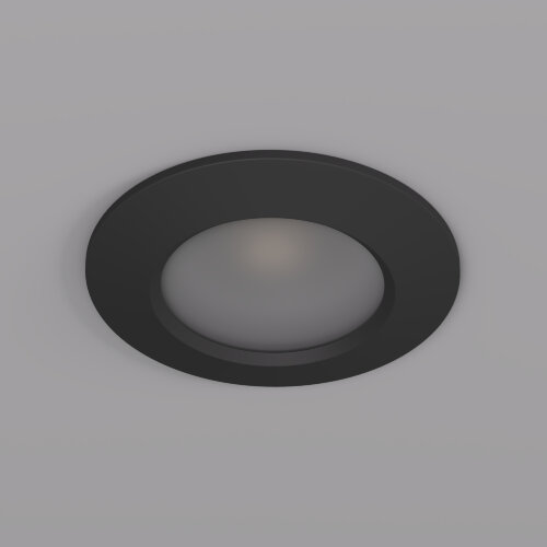 DK3016-BK Встраиваемый светильник влагозащ., IP 65, 50 Вт, GU10, черный, алюминий. Фото 2
