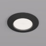DK3016-BK Встраиваемый светильник влагозащ., IP 65, 50 Вт, GU10, черный, алюминий.