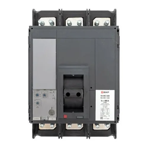 Выключатель автоматический 3п 1250/800А 50кА ВА-99C Compact NS PROxima EKF mccb99C-1250-800 - фото 2