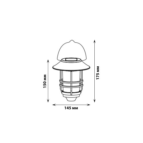 USL-S-281-PT170 FIERY LANTERN Садовый светильник на солнечной батарее Горящий фонарь, Подвесной, 12 светодиодов, Эффект горящего пламени, 1x18650 Li-Io аккумулятор в-к, IP44, TM Uniel - фото 8