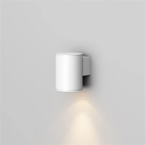 Настенный светильник (бра) Shim 3000К 5Вт IP 65 (Белый) - фото 3