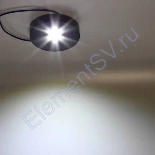 Светильник мебельный JH-MZTD-107 black B446 (220V, 5W, white) - фото 3.