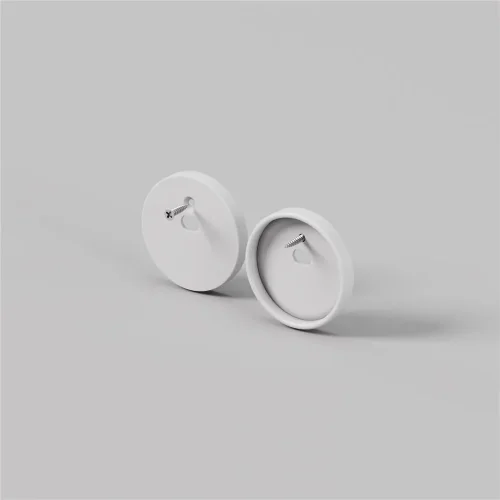 Комплект заглушек (для профиля D30) 2 шт., ALM-D30-EC 642081 (Серый) - фото 2