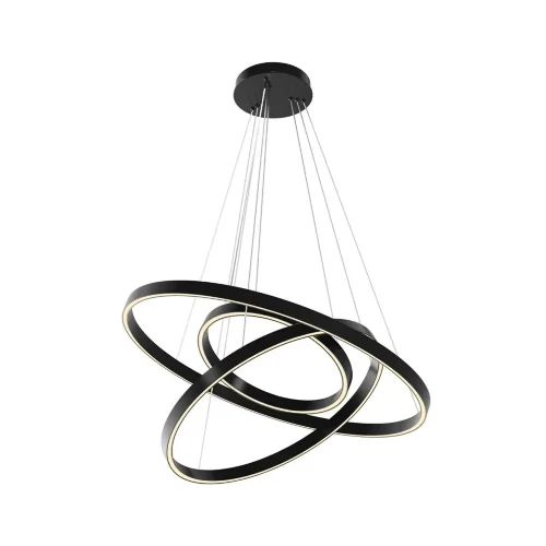 Подвесной светильник Rim 3000-4000К 107Вт (Черный) - фото