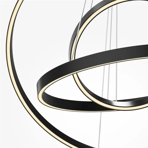 Подвесной светильник Rim 3000-4000К 107Вт (Черный) - фото 2