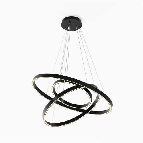 Подвесной светильник Rim 3000-4000К 107Вт (Черный) - фото 3