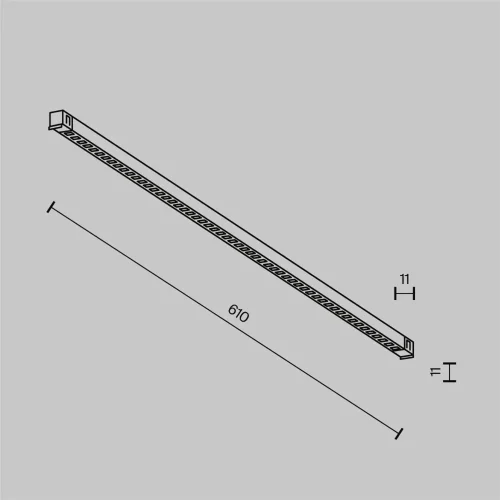 Трековый светильник Точки / Points Exility X 4000K 12Вт 40° (Черный) TR241-2-12W4K-B - фото 9