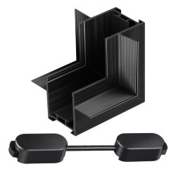 Соединитель Г-образный (переход с потолка на стену) для шинопровода встраиваемого в ГКЛ «Novotech» 135275, серия: EASY