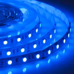 Лента светодиодная 300SMD диодов (5050) тип В, 12В, 5м, RGB