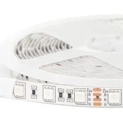 Лента светодиодная 300SMD диодов (5050) тип В, 12В, 5м, RGB