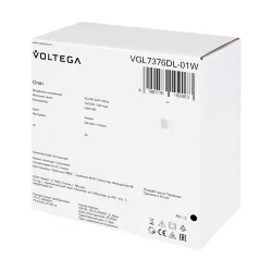Потолочный светильник VGL7376DL-01W - GX53x1 (Белый) VGL7376DL-01W