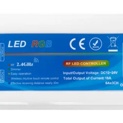 RGB-контроллер ELF T2.4G, 12/24В, 6A/канал