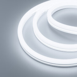 Светодиодная лента герметичная MOONLIGHT-SIDE-Х336-12х24mm 230V White6500 (11 W/m, IP65, 50m, wire х1) (Arlight, Грибовидная форма) 051905