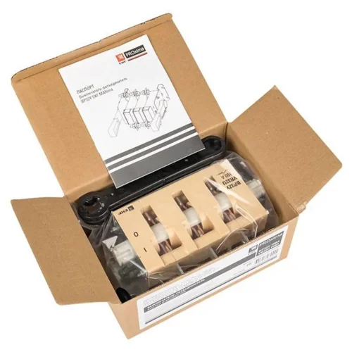 Выключатель-разъединитель ВР32У-31А31220 100А 1 напр. с дугогасит. камерами несъемная лев./прав. рукоятка MAXima EKF uvr32-31a31220 - фото 3