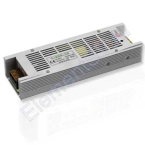 Блок питания E R200-12 12V 200W 16.5A - фото.