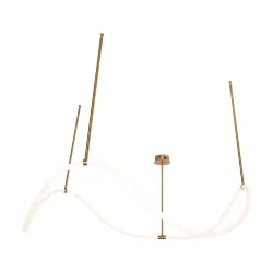 Подвесной светильник FR6059PL-L88BS Нарядный / Fancy 66 Вт LED (Латунь) FR6059PL-L88BS