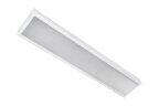 Универсальный офисный светодиодный светильник узкий 10 Вт IP44 595x110x40 мм 3000K Призма - фото