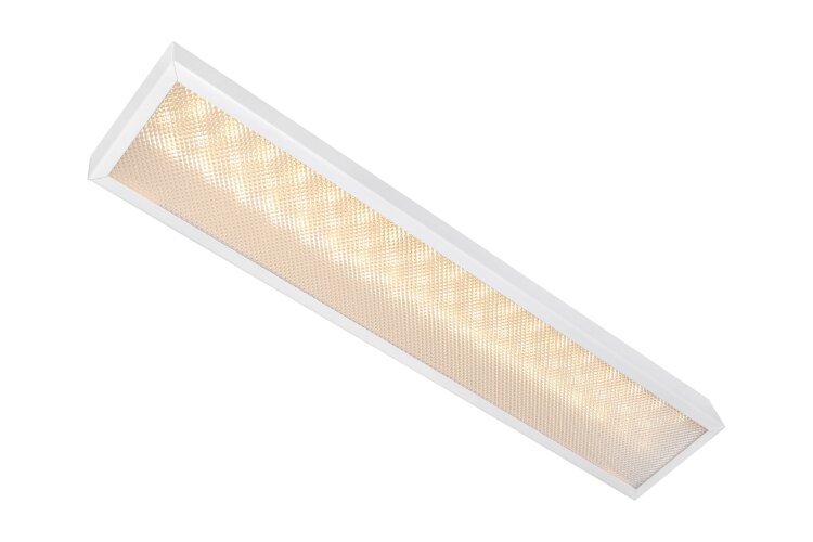 Универсальный офисный светодиодный светильник узкий 10 Вт IP44 595x110x40 мм 3000K Призма - фото 3