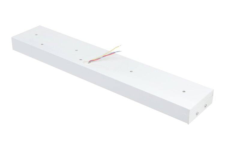 Универсальный офисный светодиодный светильник узкий 10 Вт IP44 595x110x40 мм 3000K Призма - фото 6